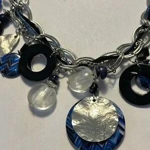 Ruby Rd Jewelry Ruby Rd. | Jewelry | Ruby Red Silver Tone Multi Dangle Statement ...